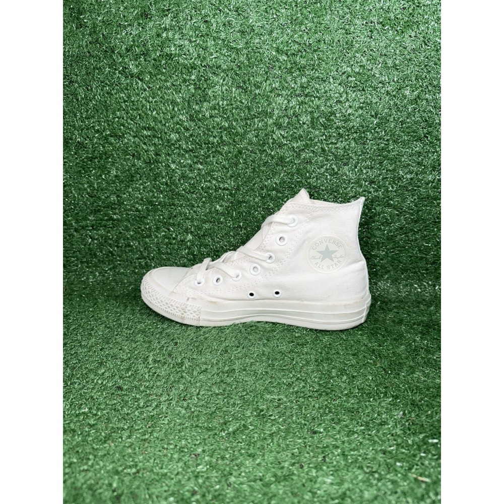 Converse Shoes Women Size 5.5 Chuck Taylor All Star High Top White Skate Sneaker - Picture 2 of 11